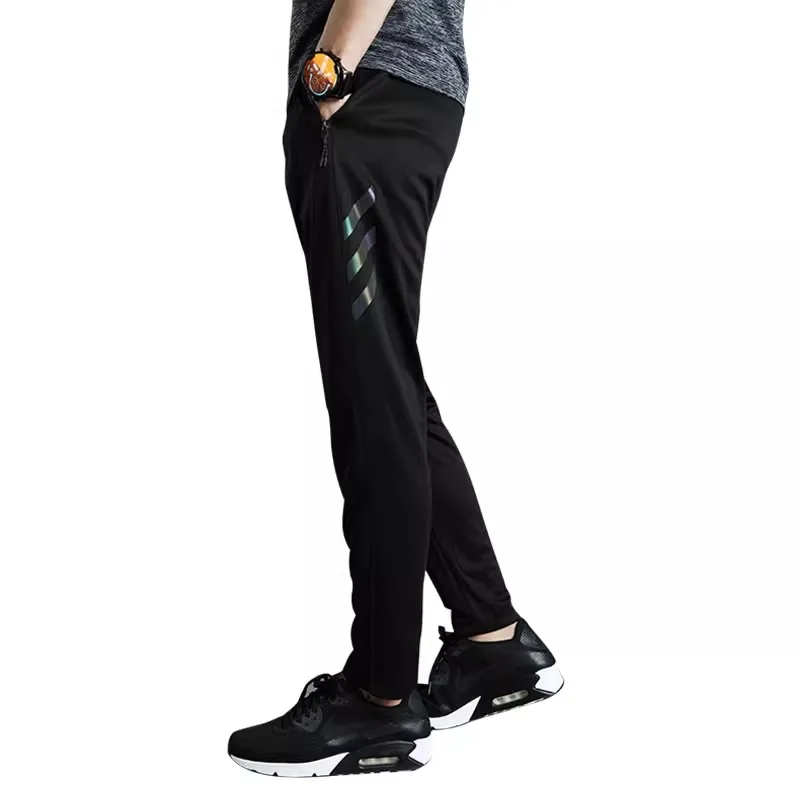 Running and Soccer Pants Men's casual sports pants Korean version trend loose fitting pants spring and summer football running fast drying pants