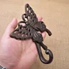 Cast Iron Crafts Iron Art Animal Cat Dog Octopus Hooks Bar Garden Personality Wall Hanging Wall Decoration 4
