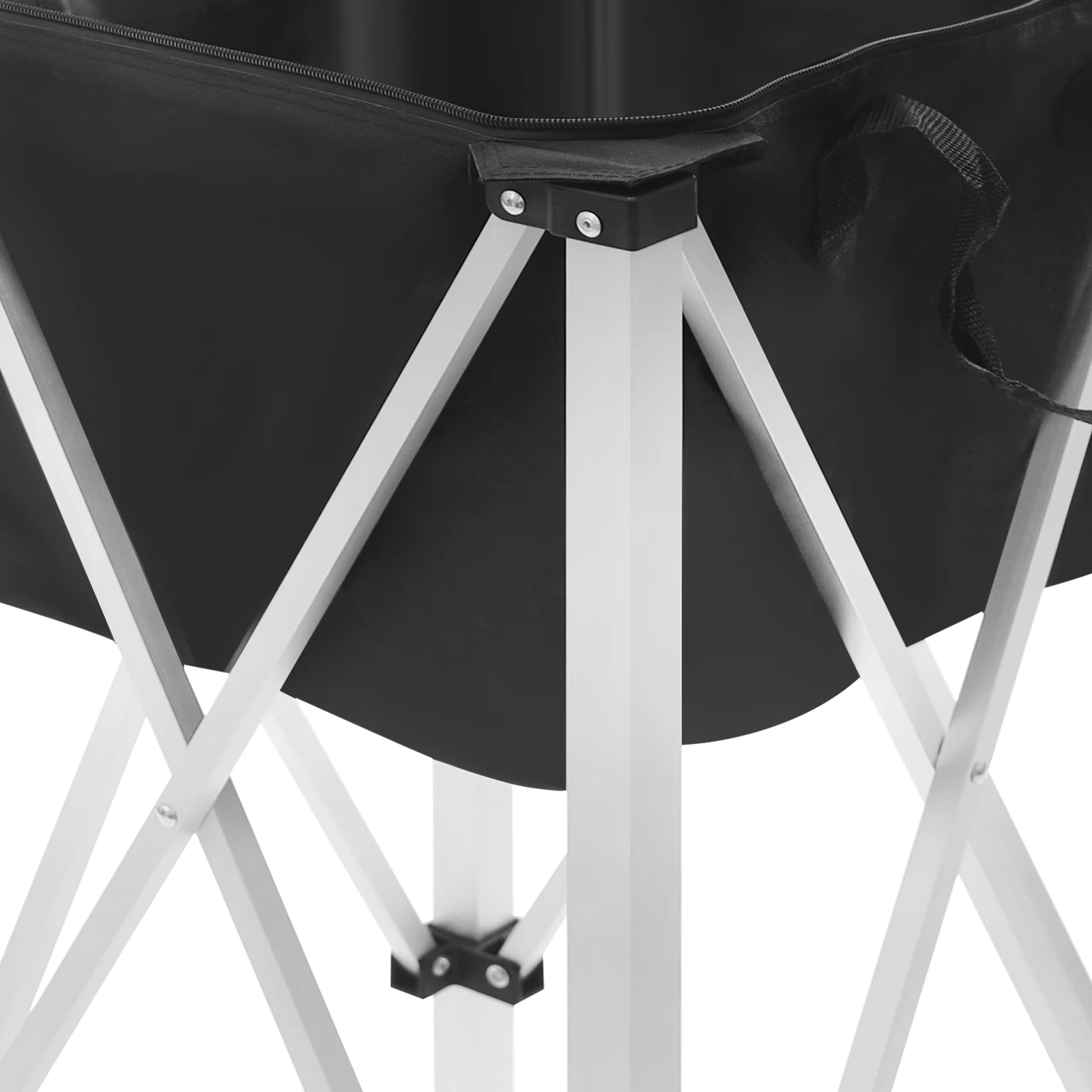 Tragbarer Tenniswagen, faltbarer Tennisballkorb, Tennisballträger, auf Rädern zum Aufbewahren von Badminton- und Baseballbällen – Detail 8