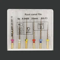 Dental Pro SX-F3 Taper GOLD Super NITI Rotary Files Engine Use Files SX S1 S2 F1 F2 F3 F4 F5 Universal Dental Endondontics Files 1