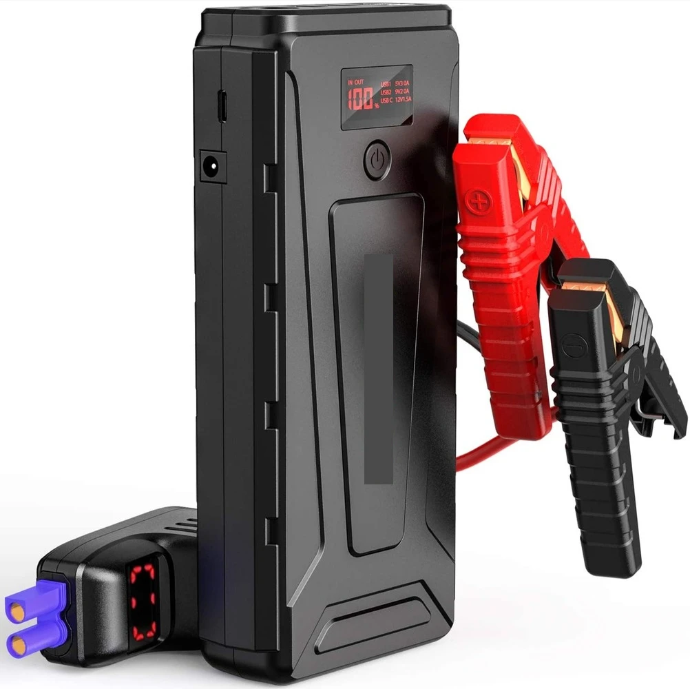 

2200A Peak 21800mAh Portable Car Jump Starter (Up To 7.0L Gas Or 6.5L Diesel Engine), 12V Portable Battery Booster