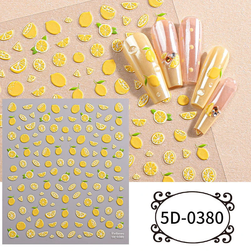 Summer Nail Stickers With Shell And Starfish Designs For Nails_voghion.com