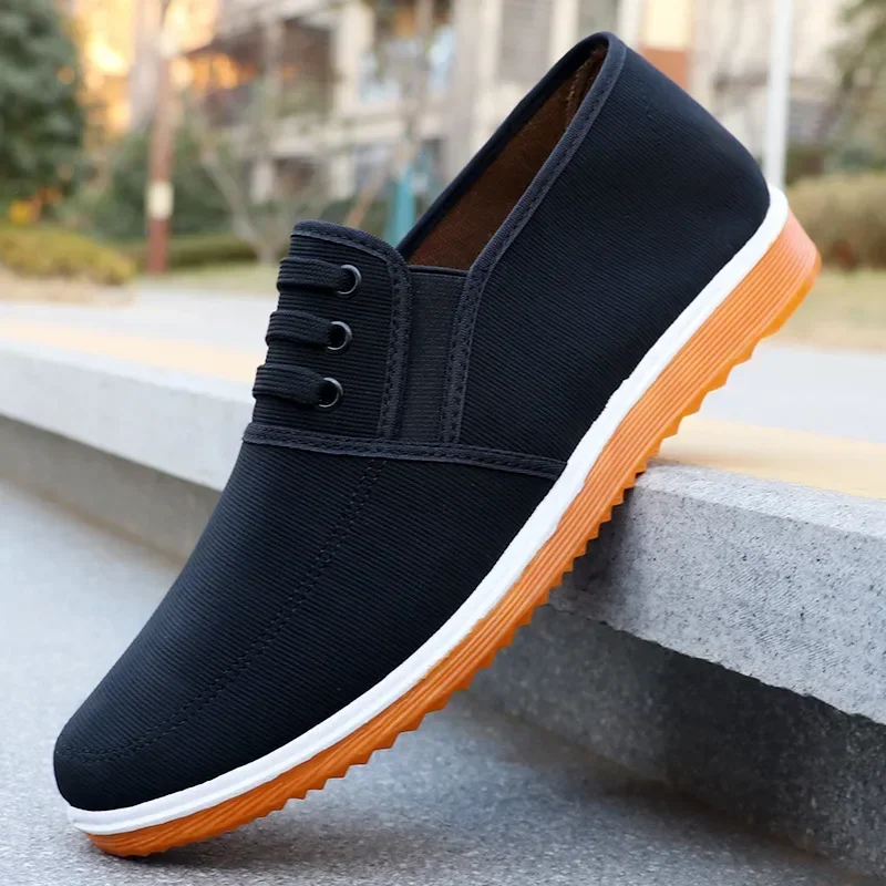 Flat Bottomed Work Canvas Men's Shoes, Trendy and Fashionable, Hiking, Sports, Comfortable and Breathable, Casual and Fun Shoes 4