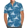 Disney Frozen Inspiration Men's Button Up Short Sleeve Fashion Disney Hawaiian Shirt Vintage Short Sleeve Shirt 3