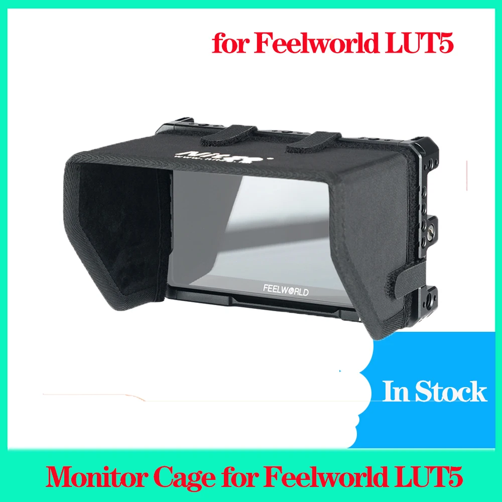 

Nitze 5.5 inch Monitor Cage for Feelworld LUT5 JT-F02B