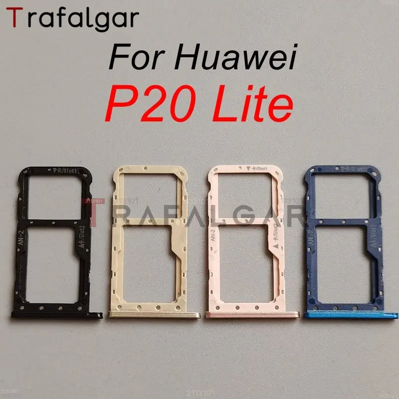 SIM Card Tray Slot For Huawei P20 Pro SIM Tray Holder Micro SD