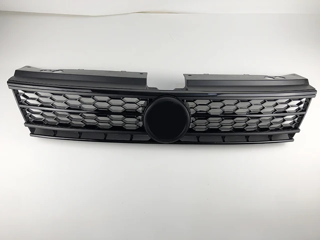 Sport grille without emblem with double rib black for VW Tiguan 5N 07-11