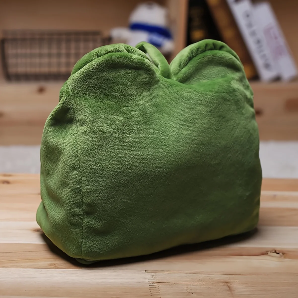 Funny Plush Sad Frog Tissue Box