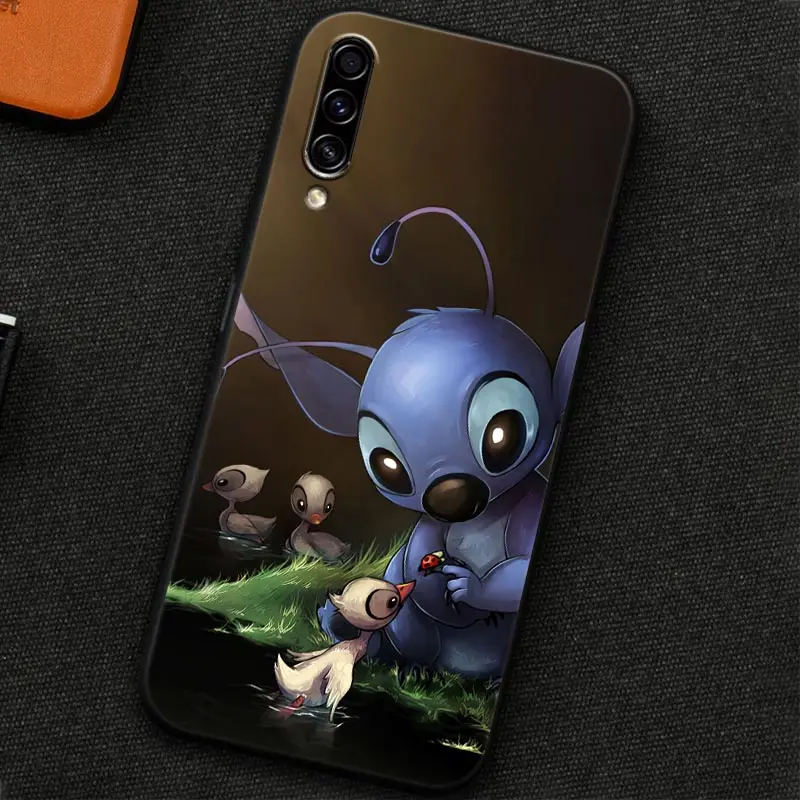 thumbnail image 1 of Funny Cartoon Lilo-Stitch Soft Case For Samsung Galaxy A30 A30S A50 A50S A10S A70 A20S A10 A7 A9 2018 Cute Blue Koala Back Cover, 1 of 5