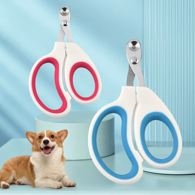 원형 구멍 고양이 손톱 가위, 전문 애완견 손톱깎이, 발가락 발톱 트리머, 소형견용 반려동물 손질 용품 제품