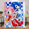 Summer Blanket Bed Sonics Blankets for Decorative Sofa Blanket for Winter Home and Decoration Fluffy Soft Blankets & Throws Knee 1
