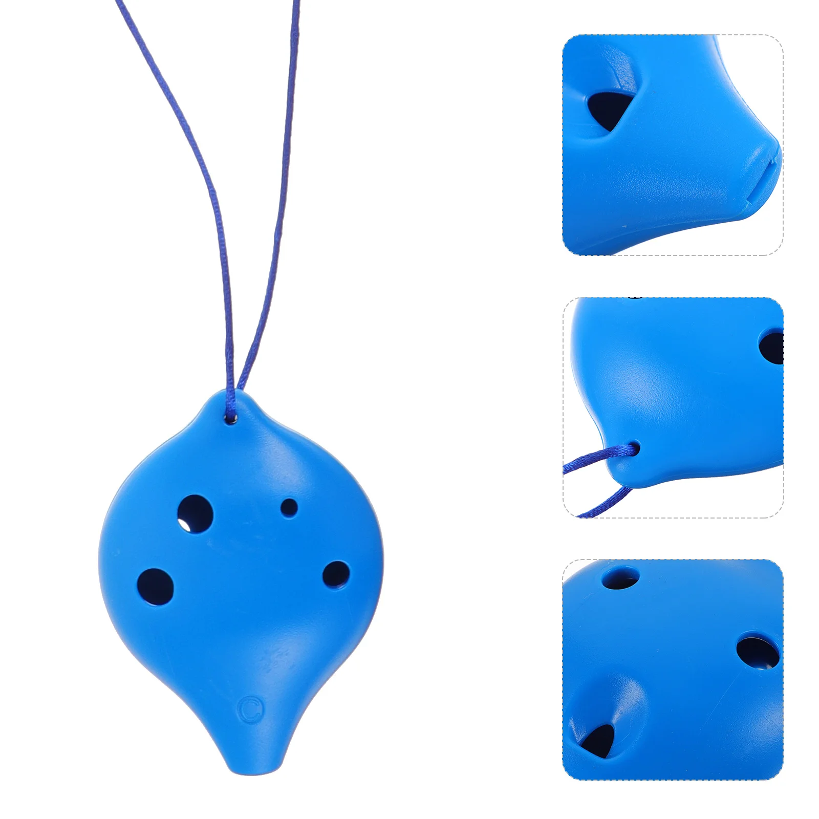

High Quality Holes Plastic Ocarina Flute Alto C Musical Small Wind Instrument with Music Score for Music Lover and Beginner