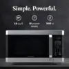 Countertop Microwave 1100 Watts, 1.6 cu ft - Smart Sensor Microwave Oven With LED Lighting and Child Lock - Perfect for Apartmen 2