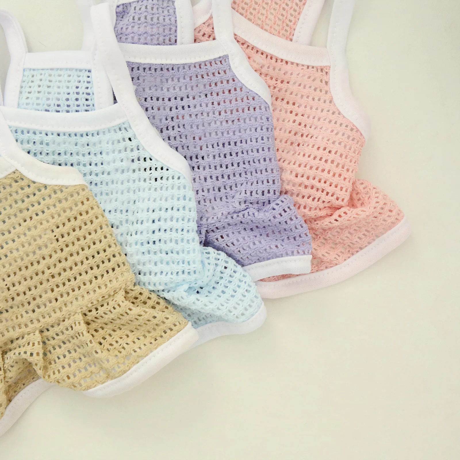 NONECN mesh pet dress for cats and dogs