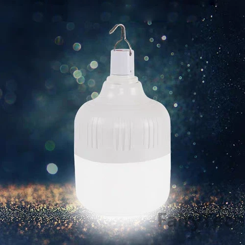 휴대용 비상 조명, USB 충전식 LED 랜턴 후크, 야외 조절 가능한 텐트 램프, 바베큐 낚시 캠핑 조명 전구, 200W 5