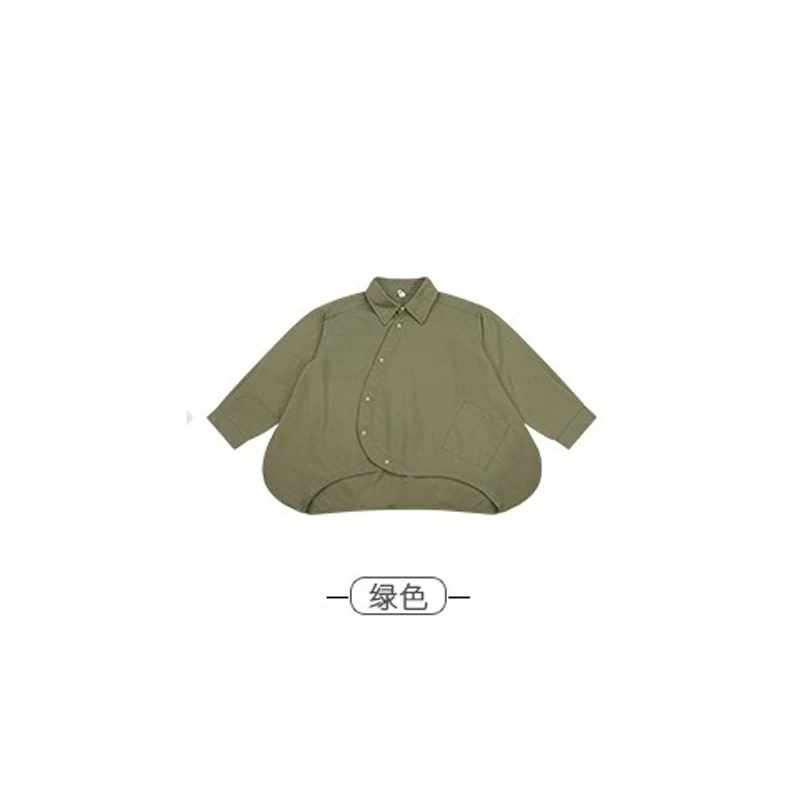 Kids Shirts Boys Shirts Fashion Children's Long sleeve Spring Autumn single-breasted Boys Pure color Shirt Baby Korean Style Coat clothes Top Jacket