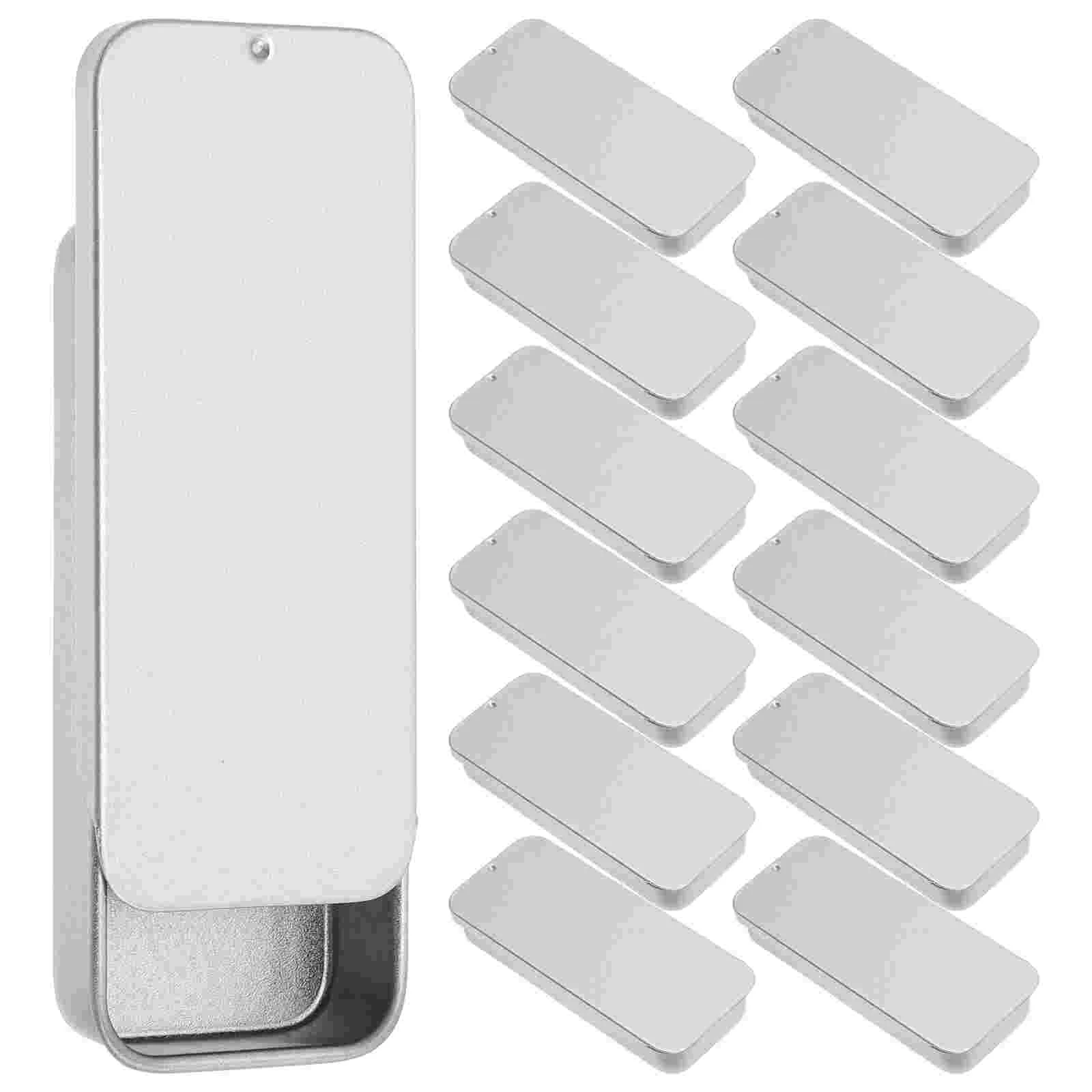 

14 Pcs Cotton Swabs Floss Case Picks Dispenser Organizer Container Makeup Pads Storage Boxes Portable Dental