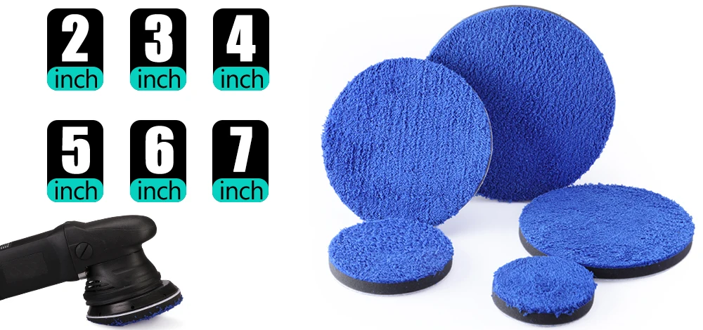 Car Polishing Sponge Pad Kit Wool Waxing Buffing Sponge Abrasive Disc Sandpaper For Sanding Headlight Refurbish Auto Detailing
