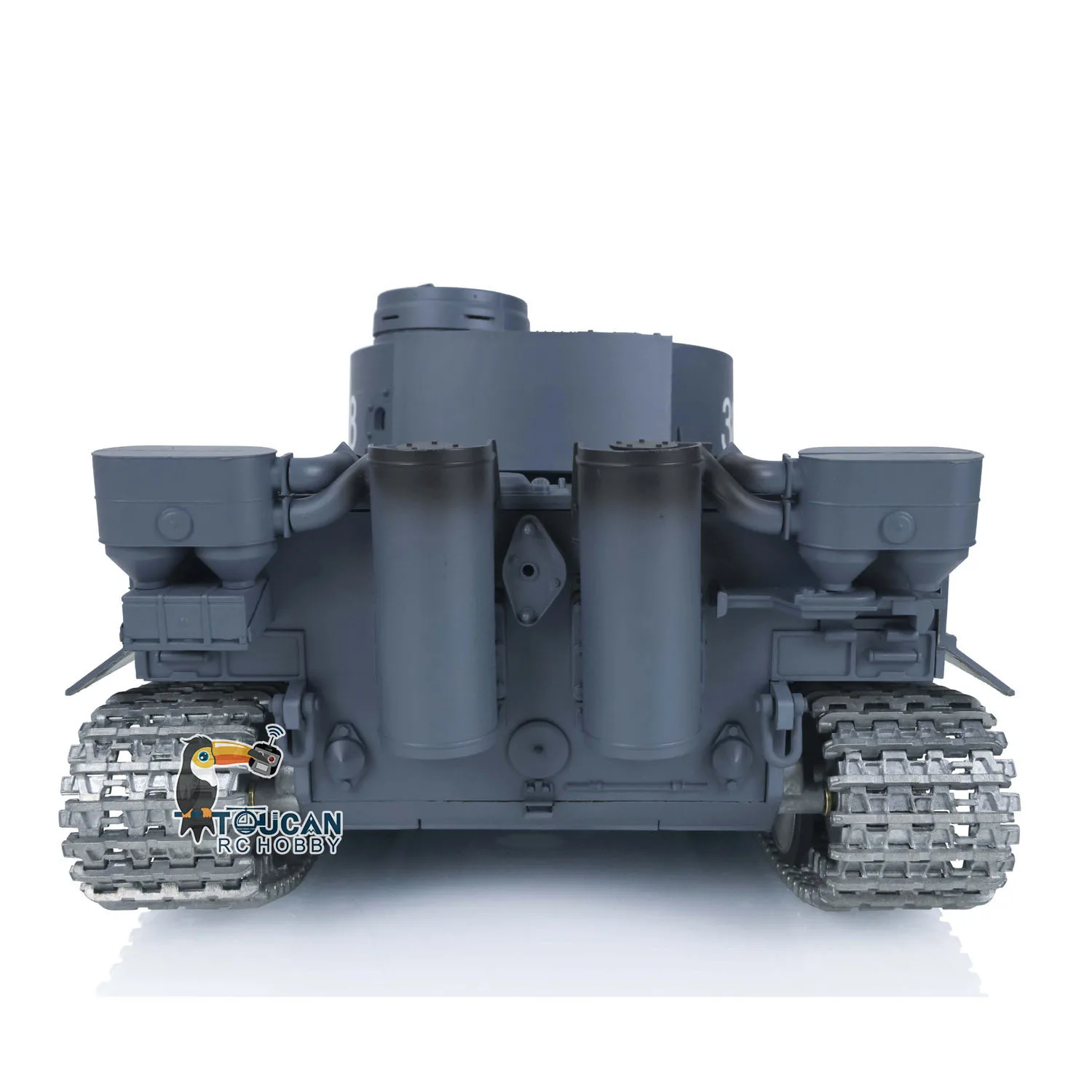 Pro Ver Heng Long TOUCAN 1/16 7.0 Tiger I RC Tank 3818 FPV Camera Barrel Recoil Metal Tracks Wheels BBs Airsoft IR Engine Sound 4