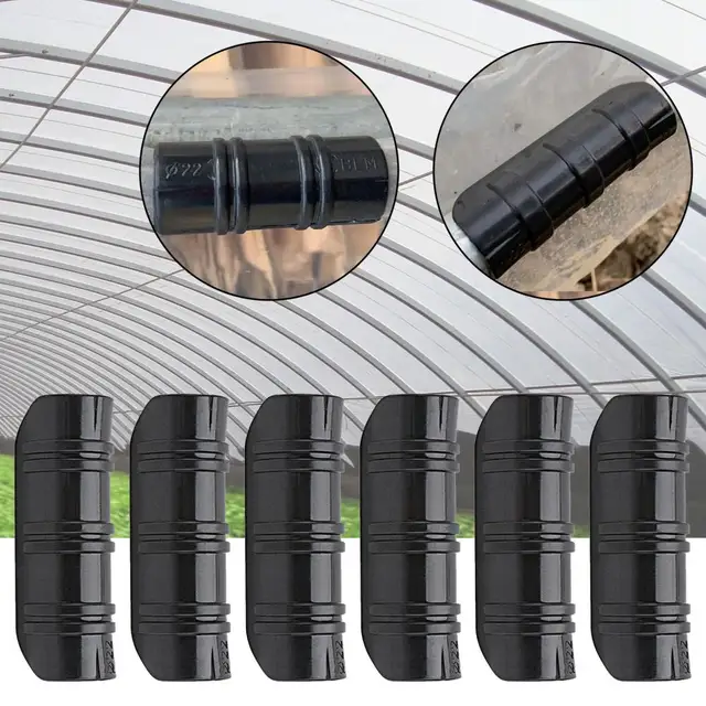 10Db Innovatív Üvegházhatású Keret Klip Gyakorlati Széles Körű Alkalmazás Tartós Erős Szilárdság Hidegálló Csőcső-Bilincs - Image 2