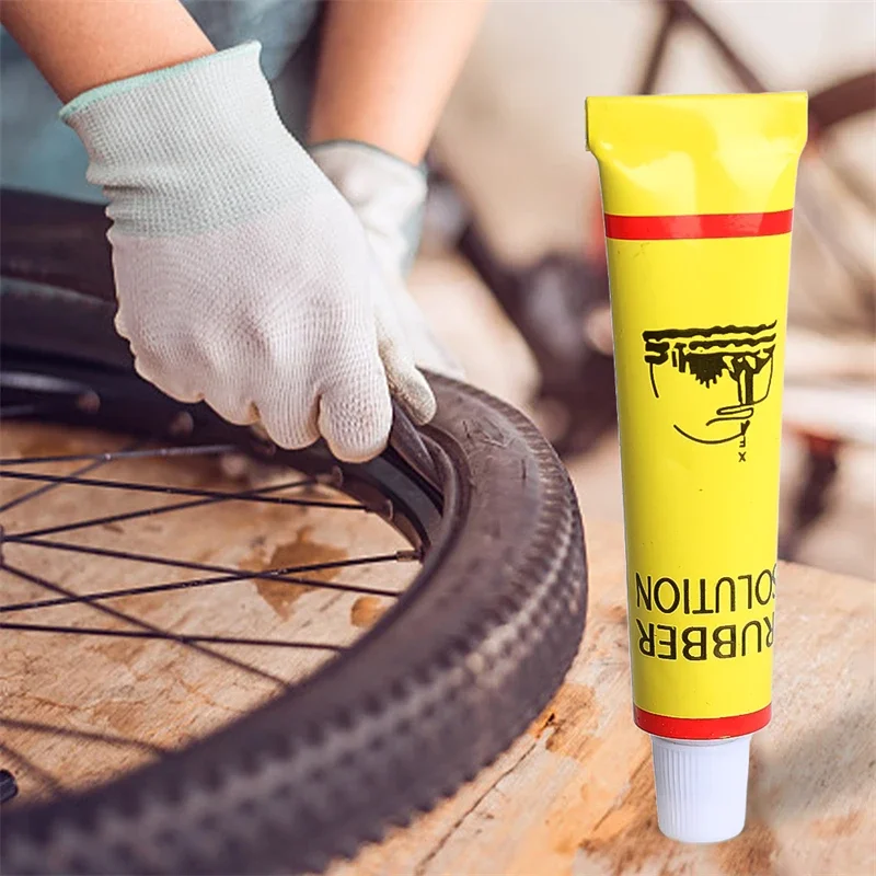 1/12Pcs Car Tire Repairing Glue Tyre Inner Tube Puncture Repair Tools Motorcycle Bike Universal Portable Repairing Glues 6ml