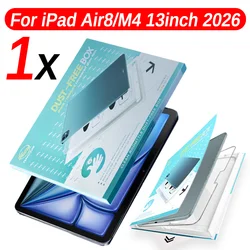 Enhanced Tempered Glass Screen Protector with Easy Installation Kit - Bubble & Dust Free, HD Clear (For iPad Air8 13inch)