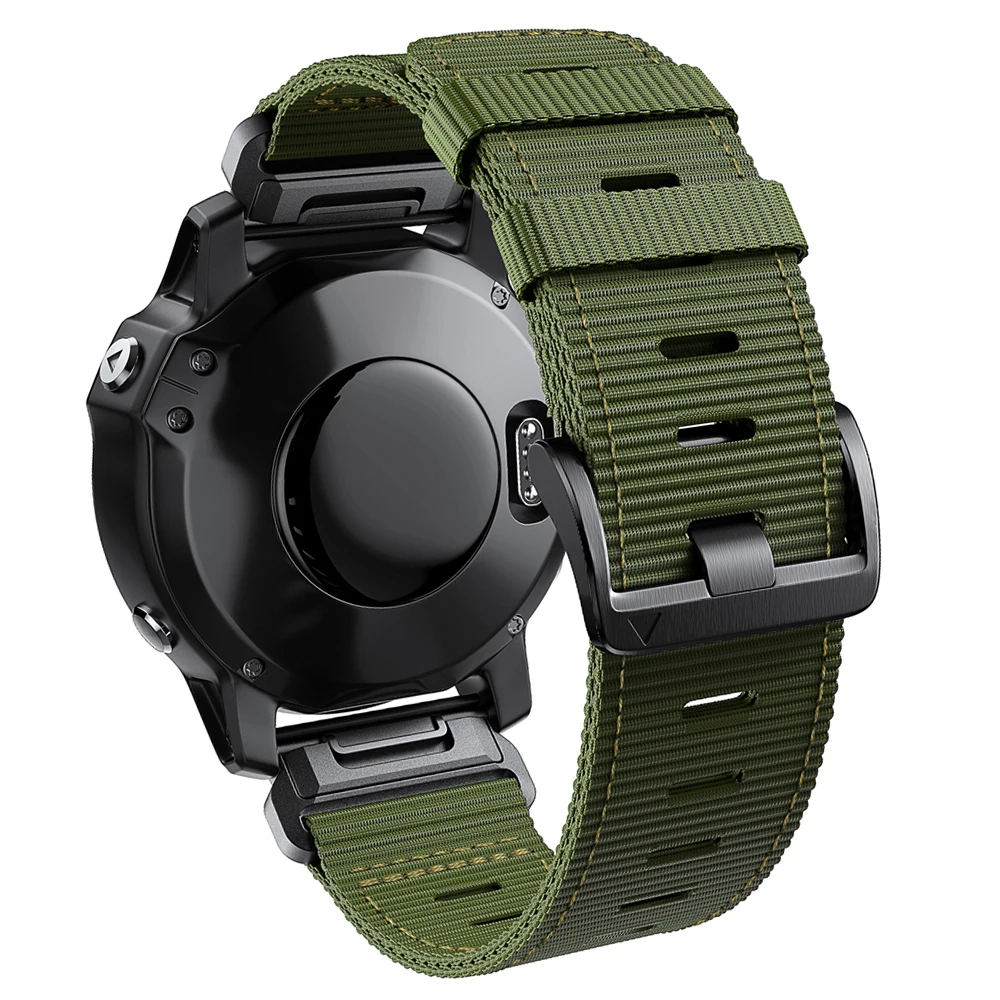 Premium Nylon Strap - QuickFit 22mm/26mm - Durable, Versatile Sports Band