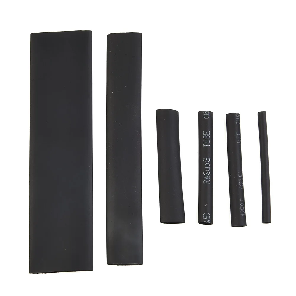 

Black Shrink Heat Assortment Set Universal Professional Glue Weatherproof Tubing High Quality Hot Sale Practical