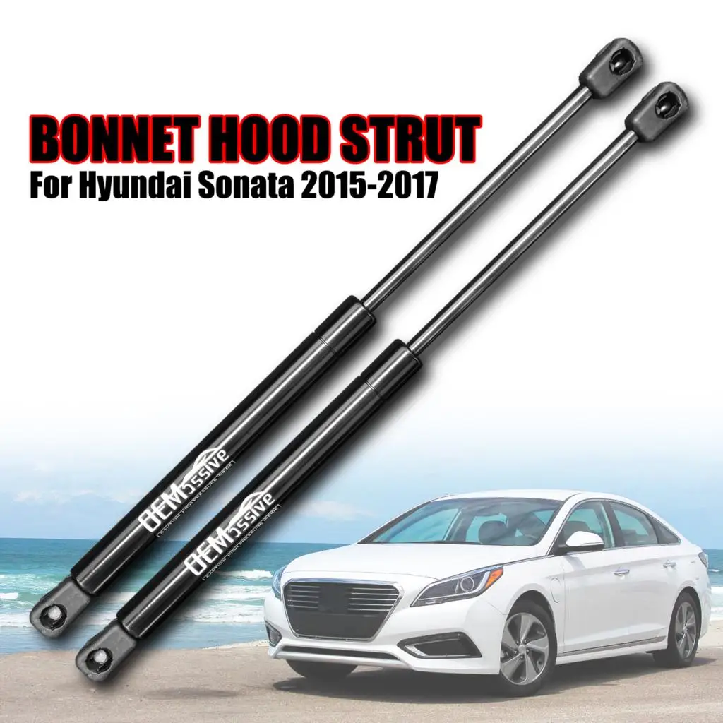 

2x Bonnet Struts Gas Spring Holder Hood Lifter Holder Supports Arms Set Fit For Hyundai Sonata 2015 2016 2017 Sedan 81171C1000