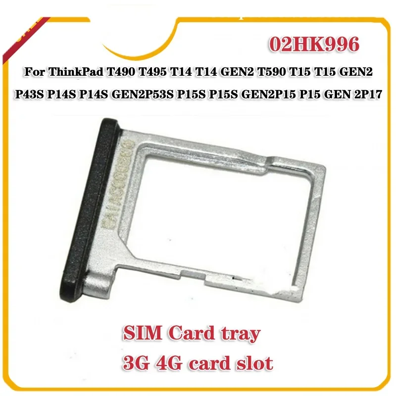 Per Lenovo Thinkpad T490 T495 T14 T14 Gen2 T590 T15 T15 Gen2 Vassoio Per Sim Card 3G 4G Wwan Slot Per Schede Vassoio Per Porta Di Rete 02 Hk996