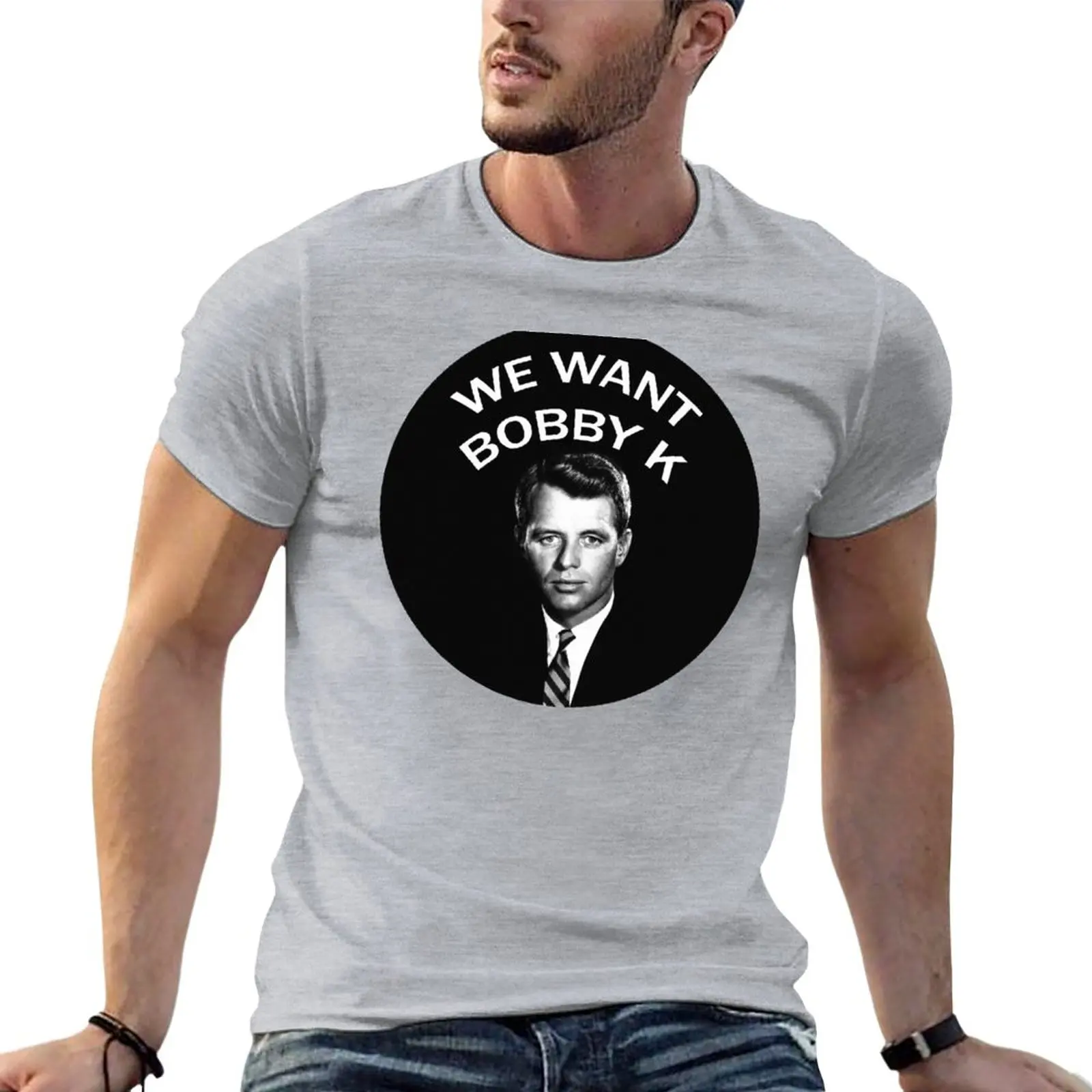 

We Want Bobby K T-Shirt sweat shirts boys white t shirts Men's clothing