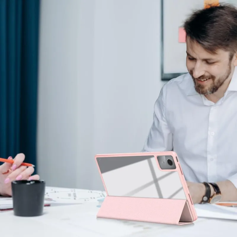 Acrylic Tablet Case with Pencil Holder