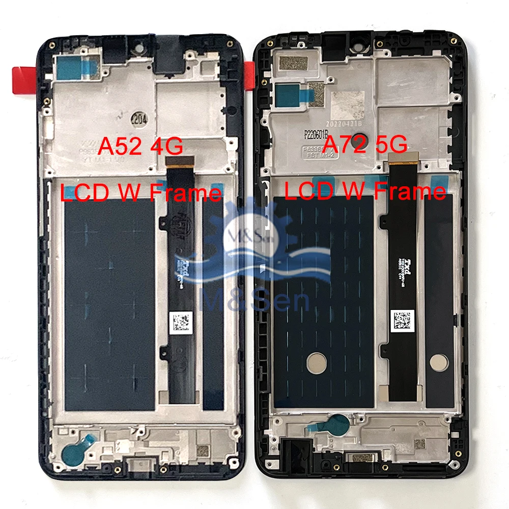 Original M&Sen 6.52'' For ZTE Blade A52 4G LCD Display Screen