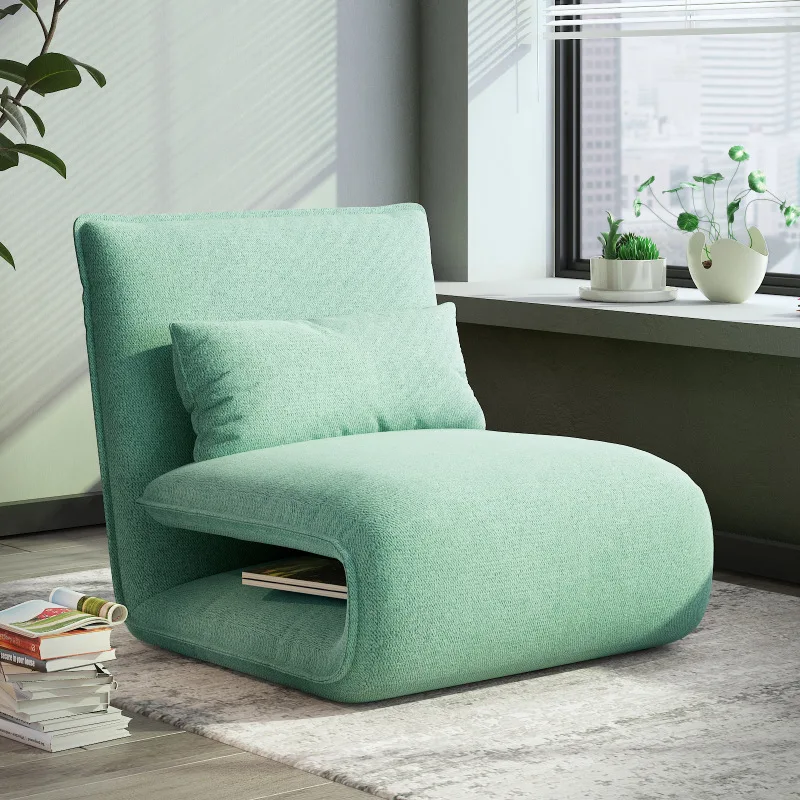 

Диван-татами, откидной стул для балкона, складной стул для спальни, маленький плоский одноместный диван для пола