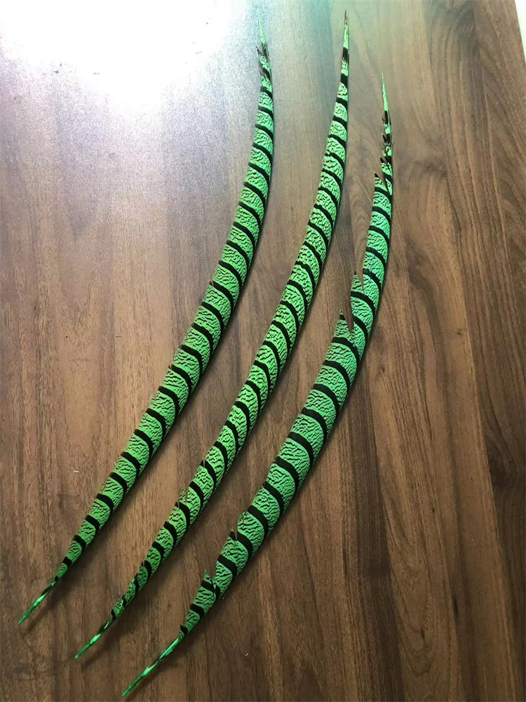 

5 шт., натуральные дамские перья фазана зебры