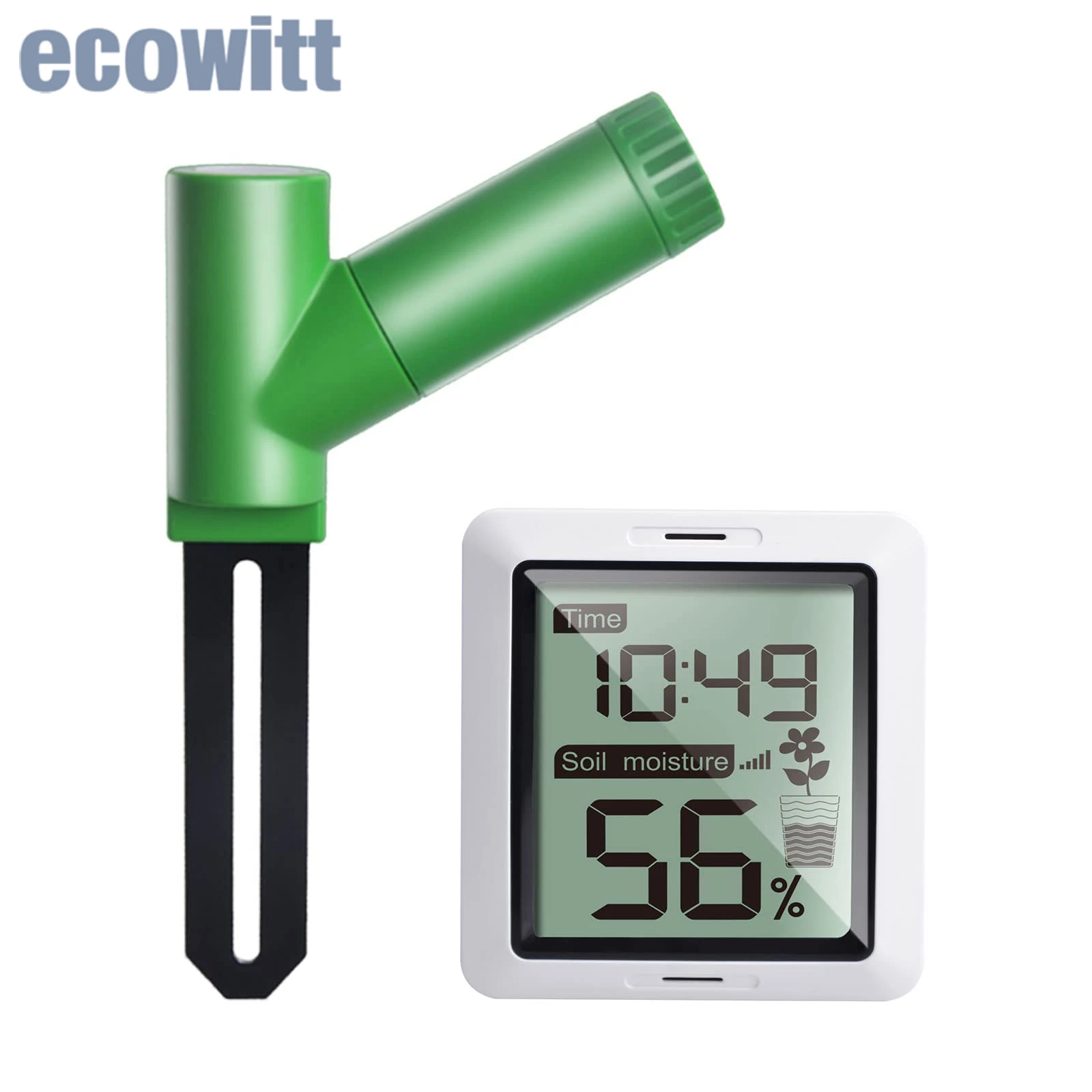 Ecowitt Wh0291 Soil Moisture Tester Plant Soil Moisture Sensor Meter