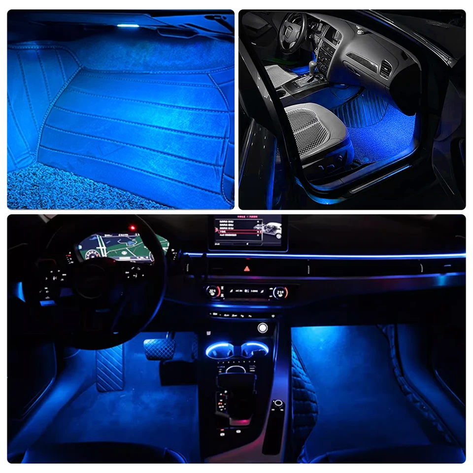 車の足元ライトアウディ A1 8X A3 8V 8Y A4 B8 B9 A5 8T A6 C6 C7 C8