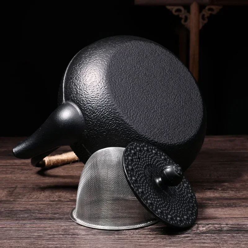 300/900/1200ml Cast Iron Teapot Kitchen Teaware Japanese Tea Kettle for