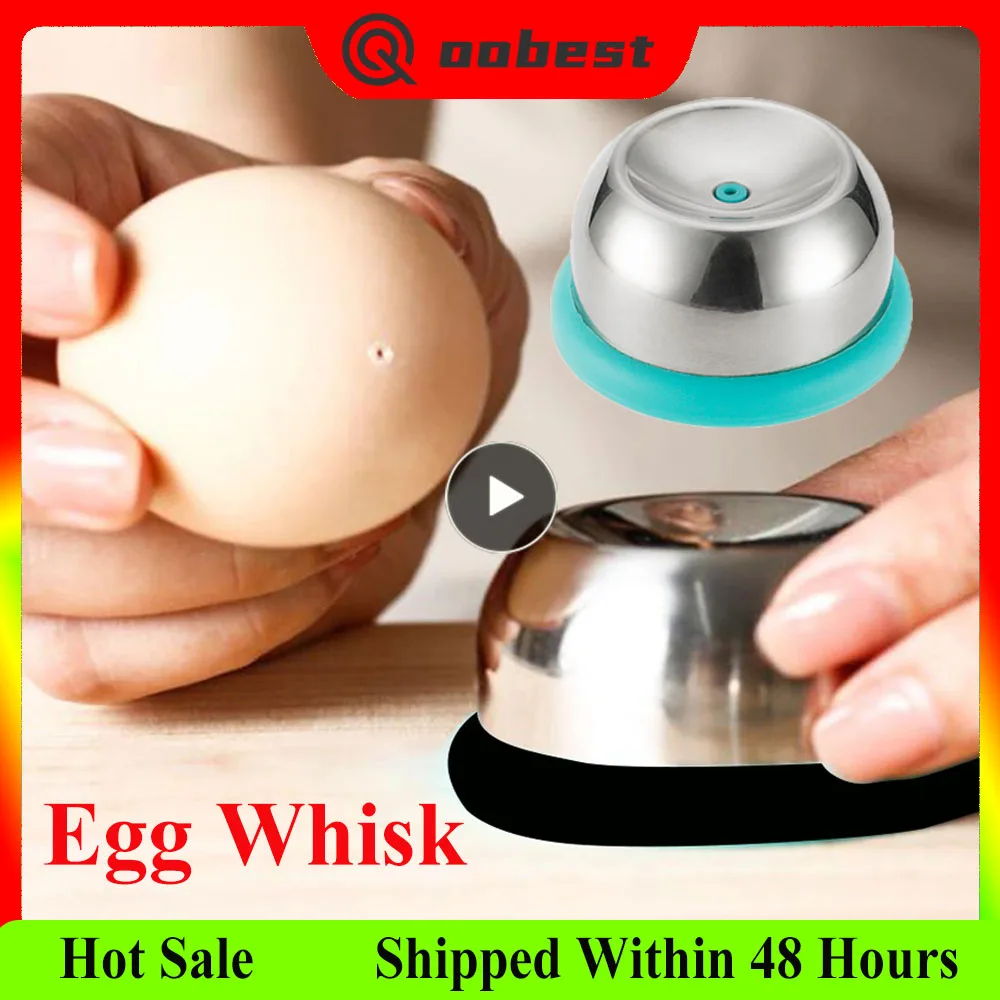 Egg Piercer For Raw Eggs Stainless Steel Needle Egg Punch Egg Poker
