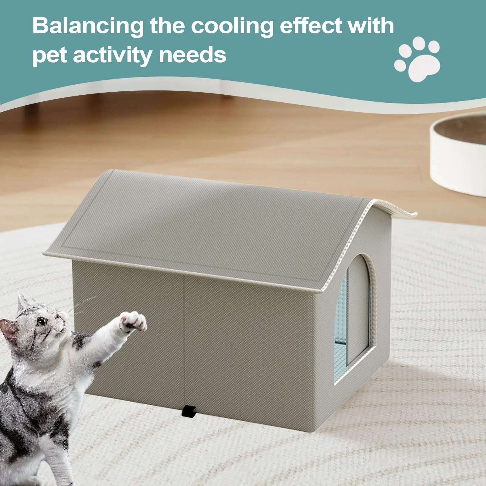 For Dog House Pet Cool Air Conditioner Air Conditioned Dog House