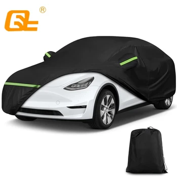 Custom Tesla Model Y Waterproof Car Cover 1