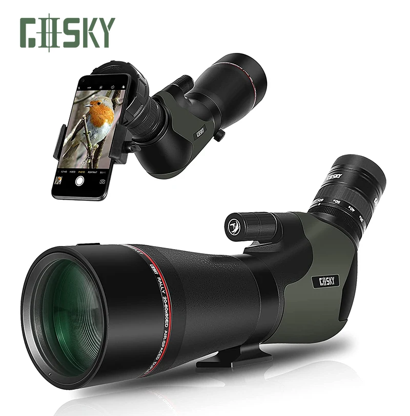 Gosky Professional Spotting Scope 20-60x80mm Extra-low Dispersion