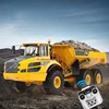 DOUBLE E A40G RC Truck 1/16 E017 Electric Alloy Remote Control Articulated Truck Model 2.4G Remote Control Truck Boys Toys 2