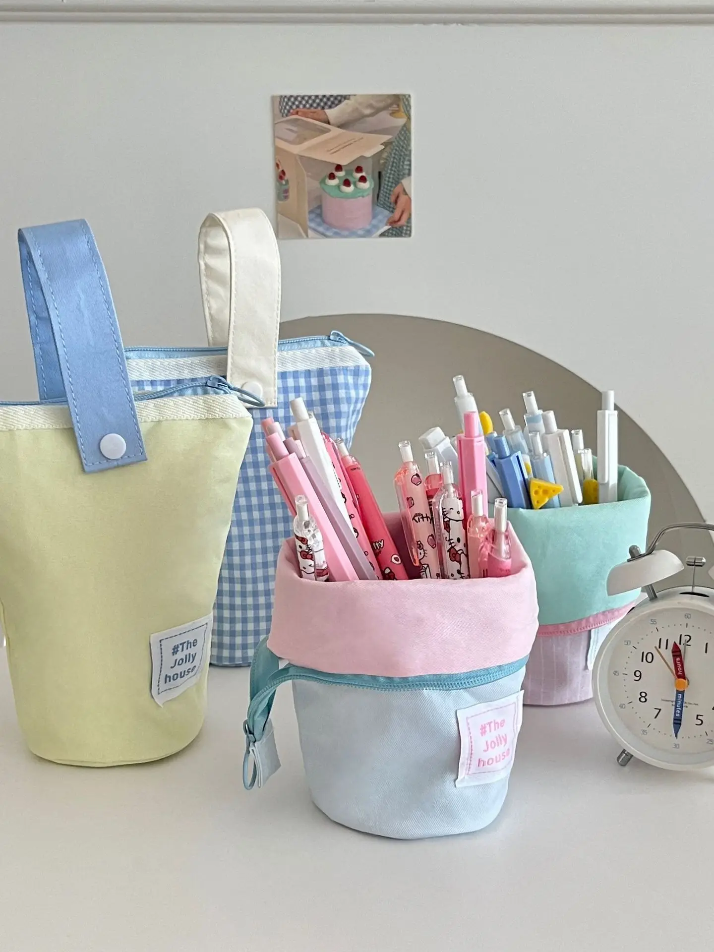 Stationery Organizer Capybara Pencil Case Stationery Storage Box Kawaii Big Capacity Pencil Case
