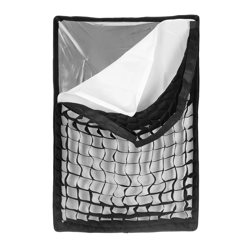 Godox 60X90cm 70X100cm 80X120cm Portable Rectangular Honeycomb Grid Softbox soft box with Bowens Mount for Studio Flash bowens mount softbox photography softbox portable softbox