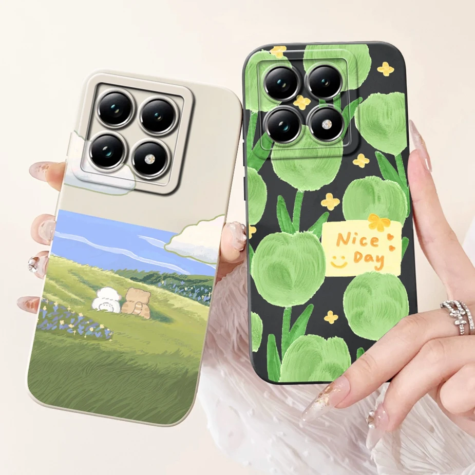 Stylish Candy Painted Soft Phone Case with Full Camera Protection