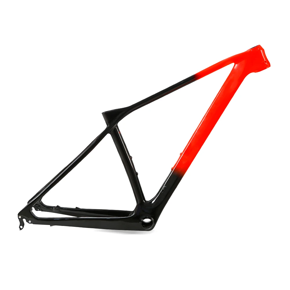 

TWITTER Custom logo mountain bike carbon fiber bicycle frame 15 / 17 / 19 / 21inch 27.5/29er carbon mtb bike fram BB92mm Pressed