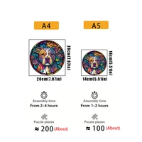 Koala Animal Jigsaw Puzzles For Adult or Kids，3d Wooden Puzzle Boutique Gift Box Packaging Children Christmas Gifts 2