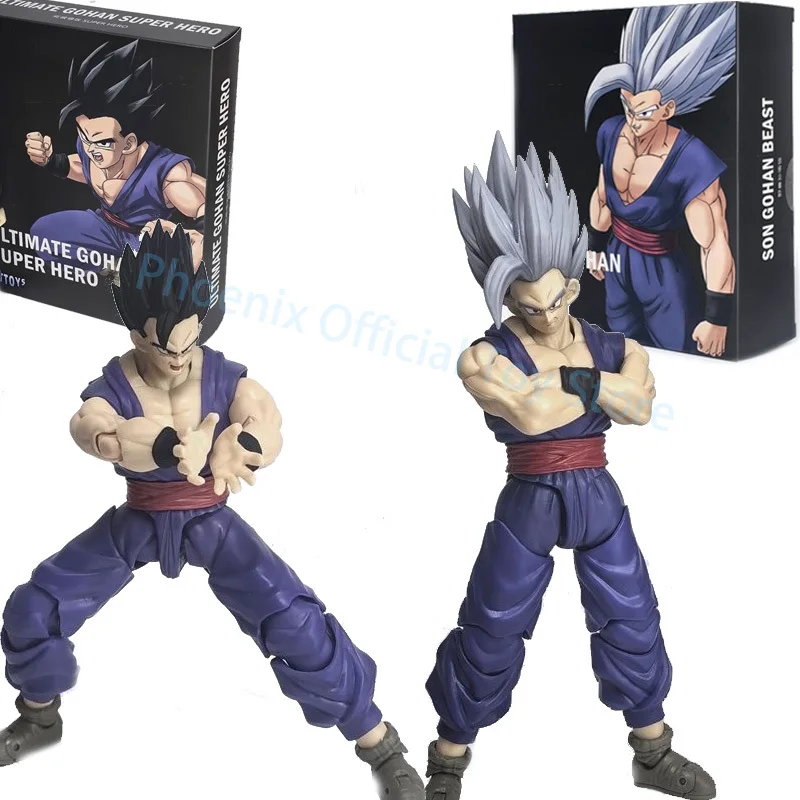 

CTTOYS Shf Dragon Ball Beast GOHAN Figure Toy Anime Super Hero SonGohan Action Figures Collection Figurals Model Doll Fans Gift