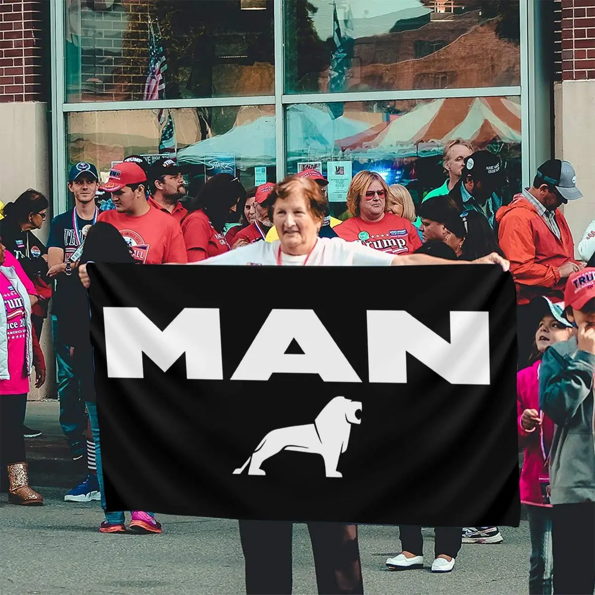 Man Truck Bus Truck Driver Berbagai Ukuran Warna Musim Semi Lebih Baik